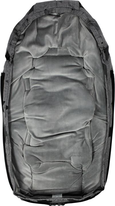 Actual product image Dooky Footmuff, Grey Stars