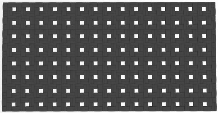 Productafbeelding Diaqua Badmat Basky Zwart (70 x 35.50 cm)