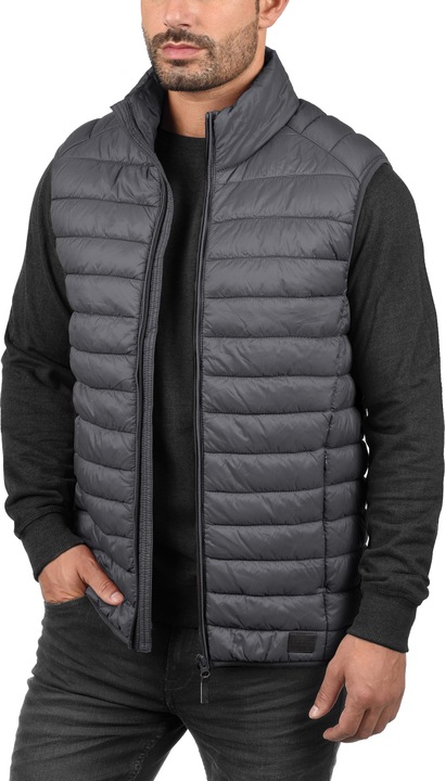 Actual product image Blend Nille Men's Quilted Gilet Vest Body Warmer With High Neck (L)