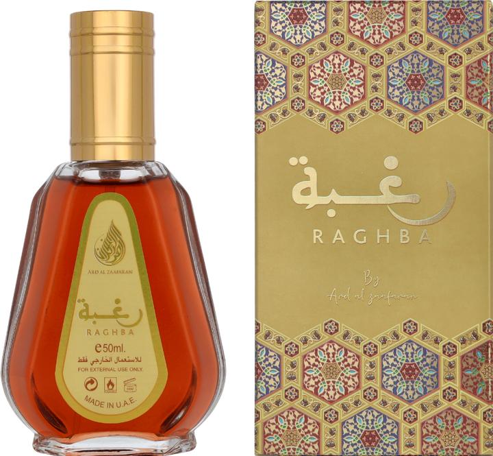 Actual product image Lattafa Perfumes ARD AL ZAAFARAN Raghba EDP spray 50ml (Eau de parfum, 50 ml)