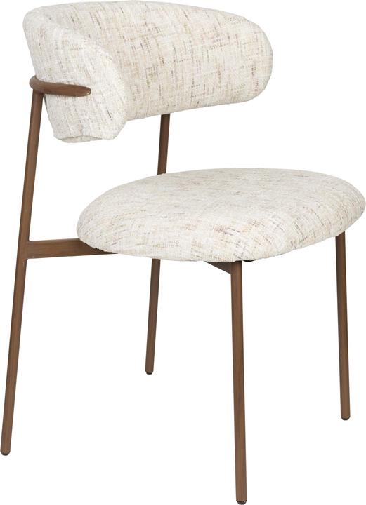 Productafbeelding White Label Living Chair Claes Off-White
