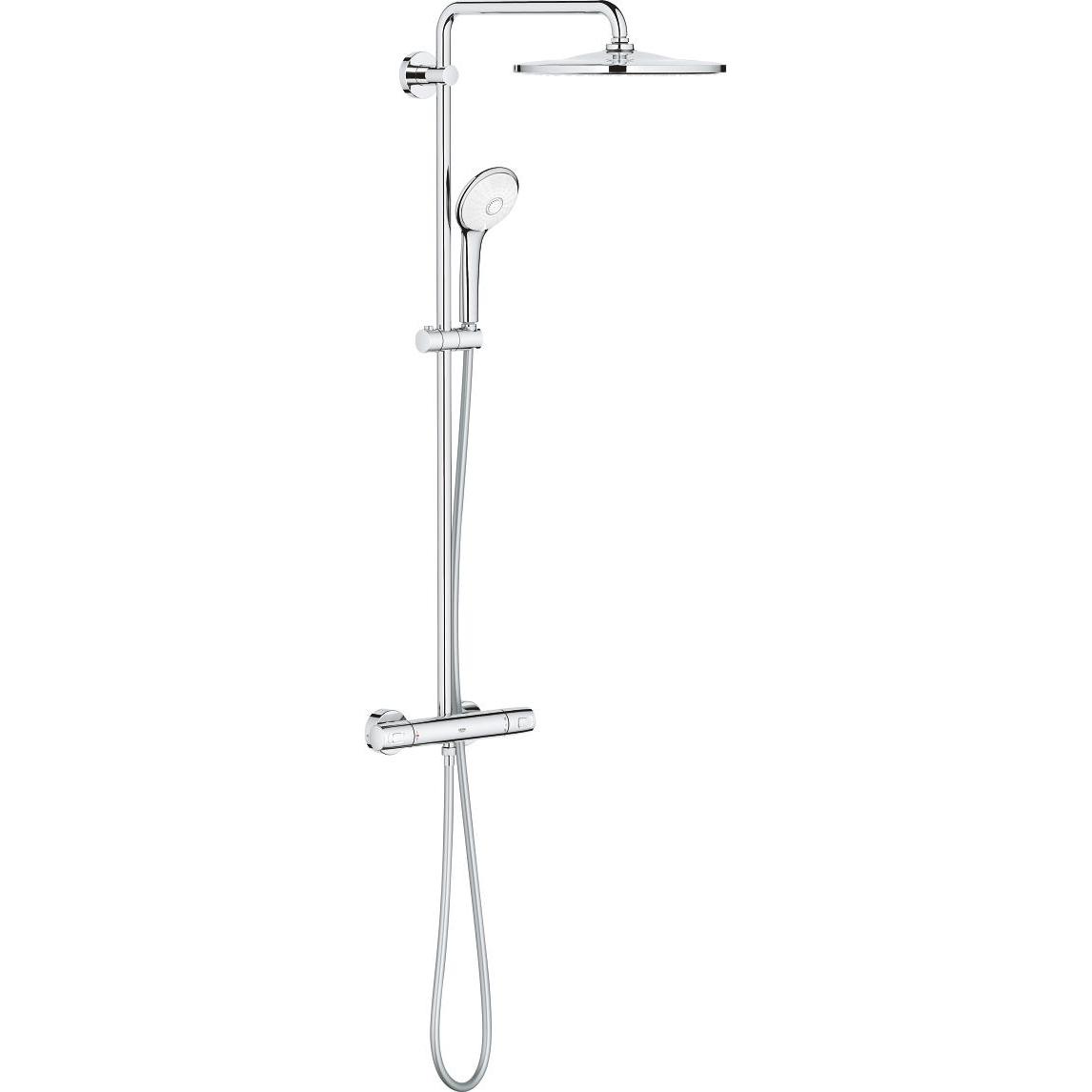 Grohe, Duschsystem, Duschsystem EUPHORIA SYSTEM 310 mit Thermostatbatterie chrom
