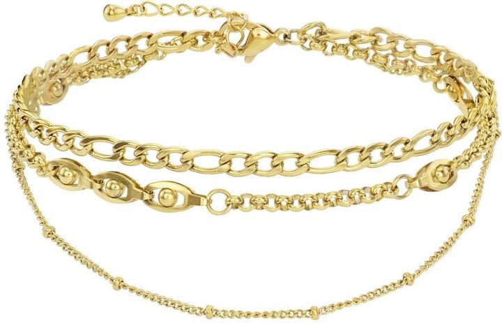 Actual product image Bijouteria Anklet (Stainless steel, PVD coating, 25.50 cm)