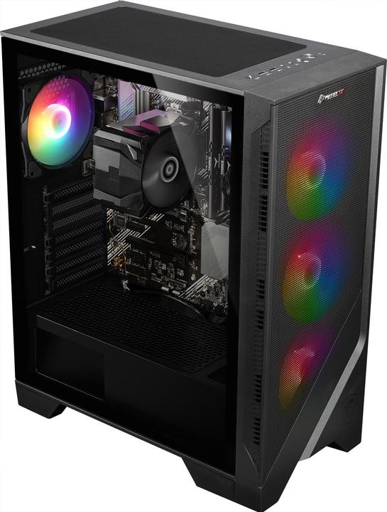 Actual product image Kiebel PC set with 23.8 inch TFT Online Gamer AMD Ryzen 5 4650G, 8GB DDR4, AMD Vega graphics, 1TB SSD (1000 GB, 16 GB)