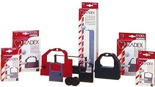 Produktbild Kores Farbband Seide schwarz Gr.5+6D Hermes 13mm/10m (1.30 cm, Schwarz)