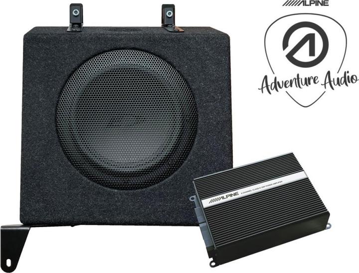 Alpine SPC-W84ATRA7-2 Subwoofer mit 6-Kanal DSP für Ford Transit, Custom usw. (180 W)