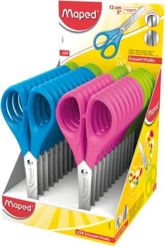 Produktbild Maped Bastelschere Essentials, L„nge: 130 mm, 24er Display (13 cm)