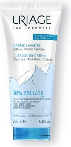 Actual product image Uriage Hygiene wash cream cream (Facial cleansing wipes, 200 ml)