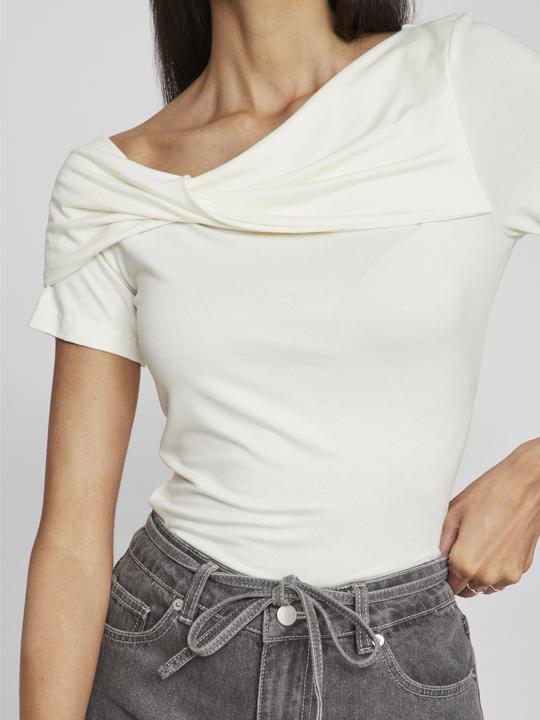 Actual product image Vila Twisted short sleeve top (XS)
