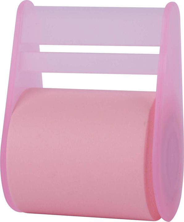 Produktbild Apli Selbstklebendes pad, auf rolle, 50 mm x 8 m, blister, pastellrosa (151 x 52 mm)