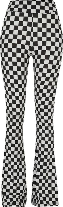 Actual product image Urban Classics Ladies Checked Boot Cut Leggings (M)