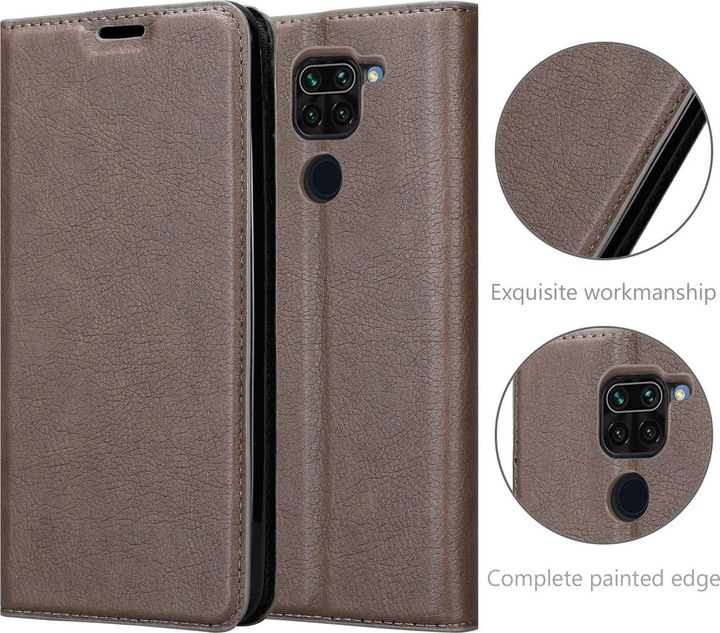Actual product image Cadorabo Book Invisible Magnet Cover (Xiaomi Redmi Note 9)