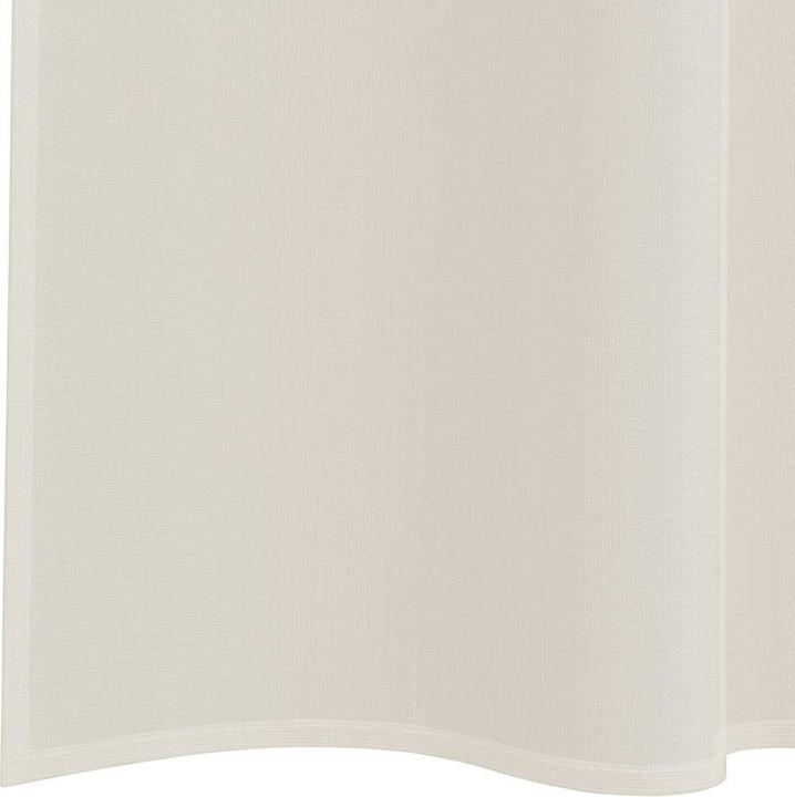 Produktbild VidaXL Voile Vorhänge mit Stangentaschen 2 Stk. Creme (140 x 245 cm)
