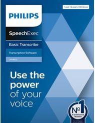 Image du produit Philips Logiciel SpeechExec Basic Transcribe 11 LFH 4622 (HW)