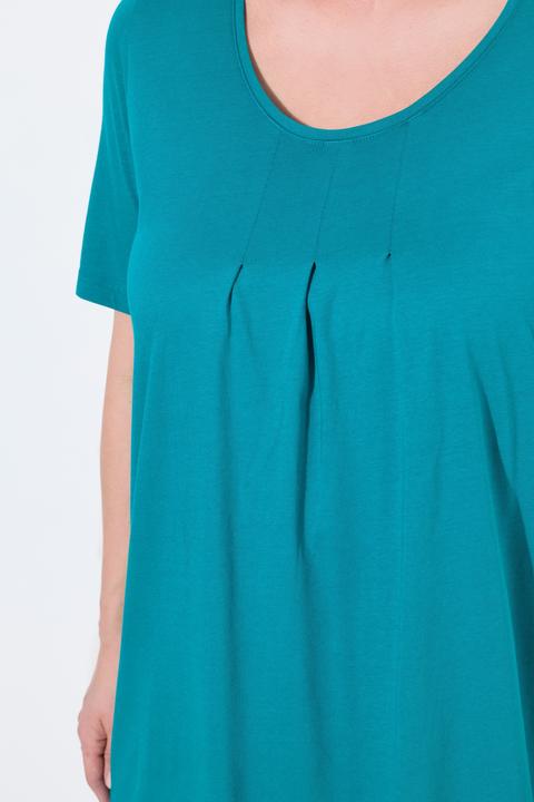 Actual product image Ulla Popken Essential Front Pleat Tee (42, 44)
