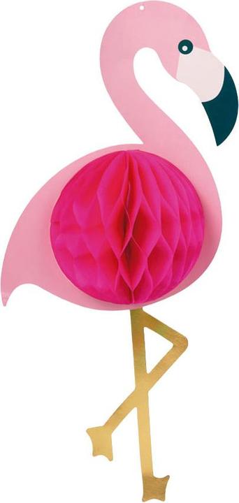 Produktbild Globos Europe Honeycomb Flamingo Aloha - 52x24cm