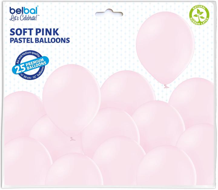 Image du produit Belbal Ballons écologiques Soft Pink 25 pièces (25 x)