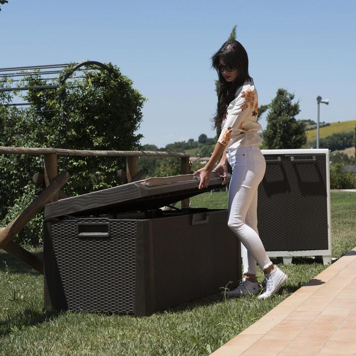 Actual product image Toomax Cushion box collection cushion box santorini plus BROWN