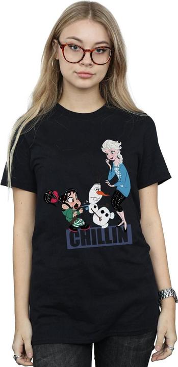 Image du produit Disney - T-shirt WRECK IT RALPH ELSA AND VANELLOPE - Femme (3XL)
