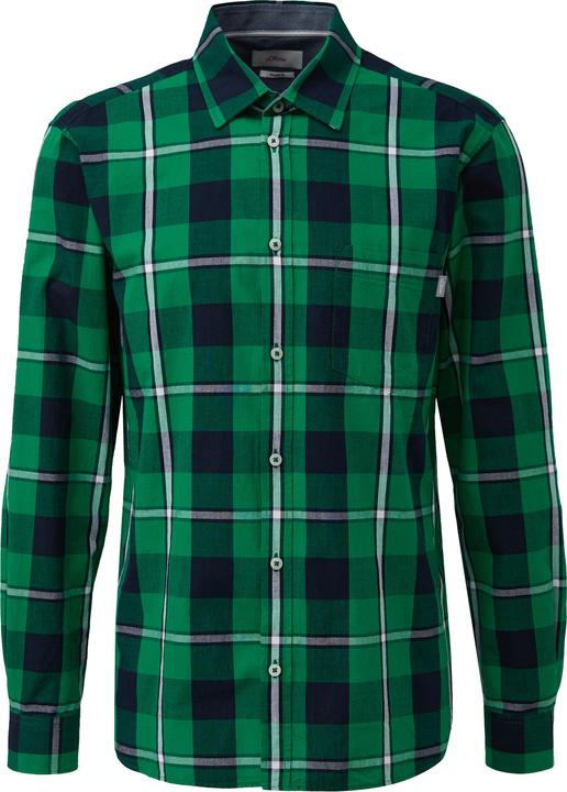 Immagine prodotto s.Oliver Hemd Regular: Langarmhemd aus Baumwolle (XL)