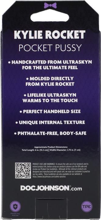 Productafbeelding Doc Johnson Handtekening Strokers Kylie Raket