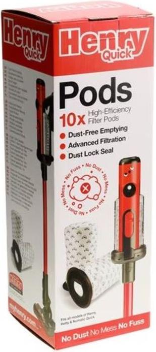 Produktbild Numatic Staubfilterbeutel Quick Pods 1 Stück (10 x)