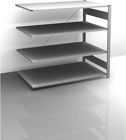Actual product image Hofe Sideboard boltless shelving unit, galvanised