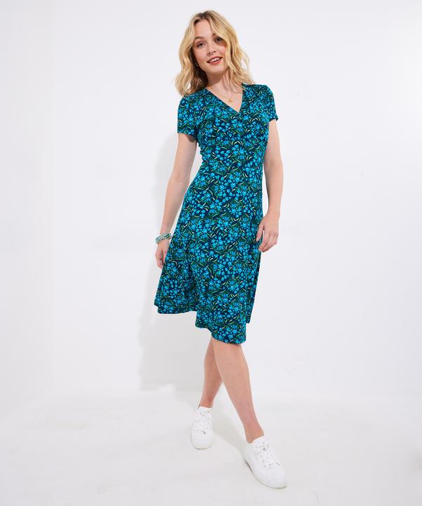 Actual product image Joe Browns Edgy Floral Wrap Dress (42)