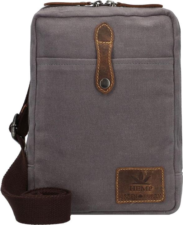 Immagine prodotto Greenburry Borsa a tracolla in canapa vintage da 19 cm
