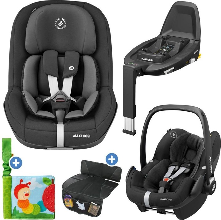 Produktbild Maxi-Cosi Reboarder 3in1 Babyschale & Reboarder-Set ab Geburt (Babyschale, Reboarder, ECE R129/i-Size Norm)