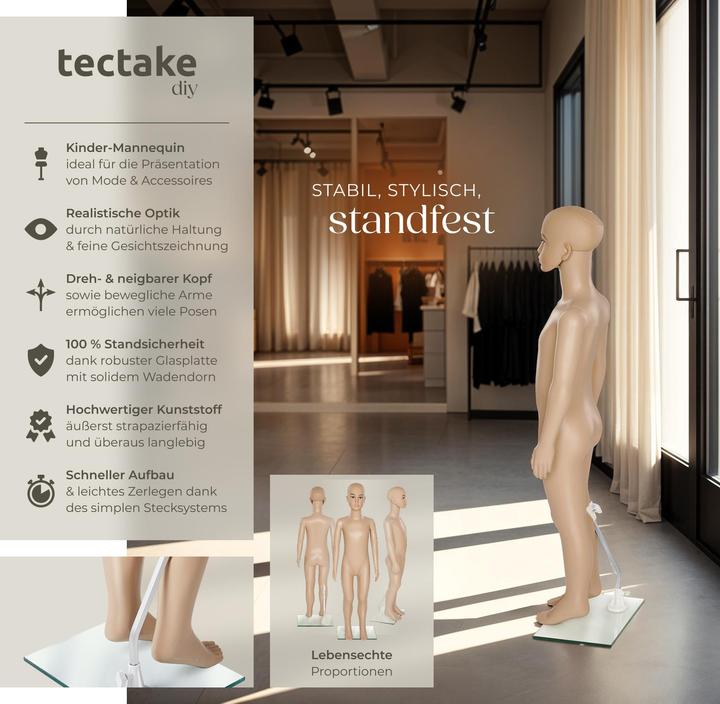Produktbild tectake Mannequin
