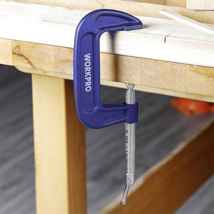 Actual product image Workpro 100 mm C-clamp (100 mm)