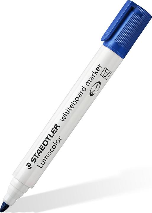 Actual product image Staedtler Lumoc. Whiteb. Mar. blue on sheet 3513BKDA (Blue, 2 mm, 1 x)