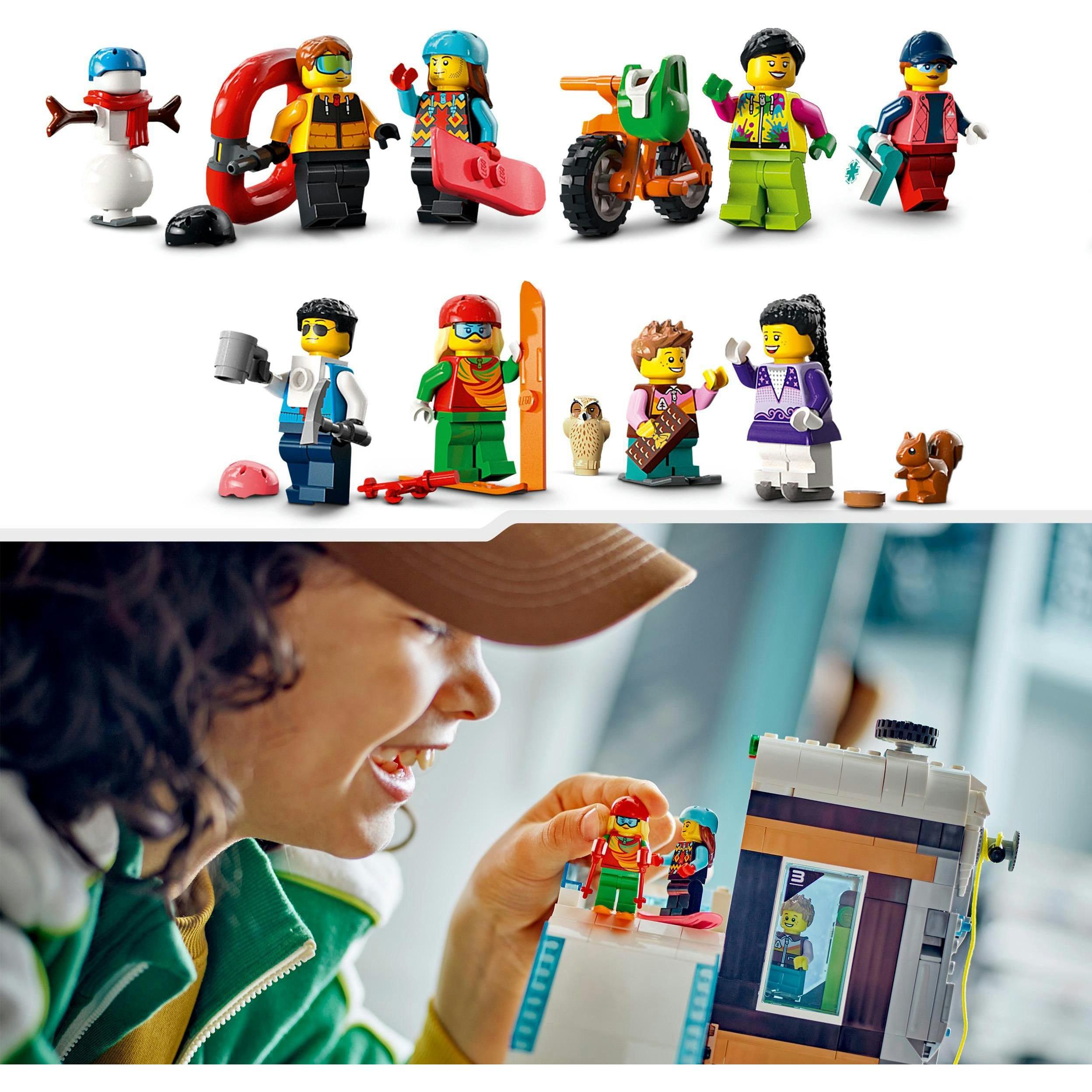 City 60203 Stazione Sci Lego LEGO Parco Degli Sport Invernali