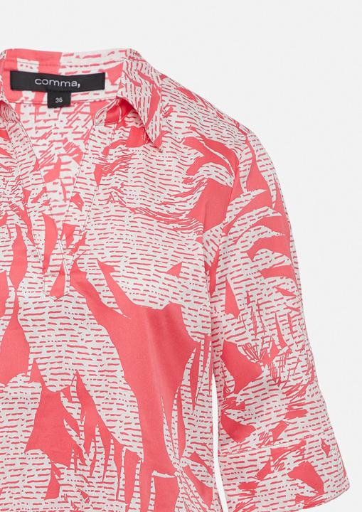 Image du produit Comma Kleid Kurzes Hemdblusenkleid mit All-over-Print (38)