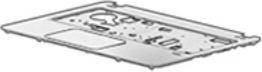 Actual product image HP Back Cover LCD WLAN