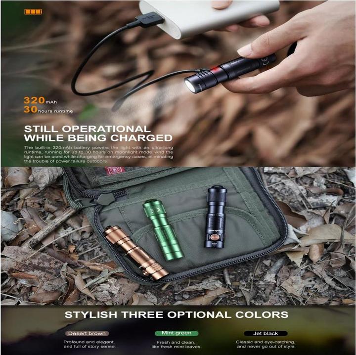 Actual product image Fenix E05R (6.80 cm, 400 lm)