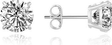 Produktbild Moiss ElegantnÃ­ peckovÃ© nÃ¡uÅ¡nice se zirkony E0001159 - Diameter: 0.8 cm