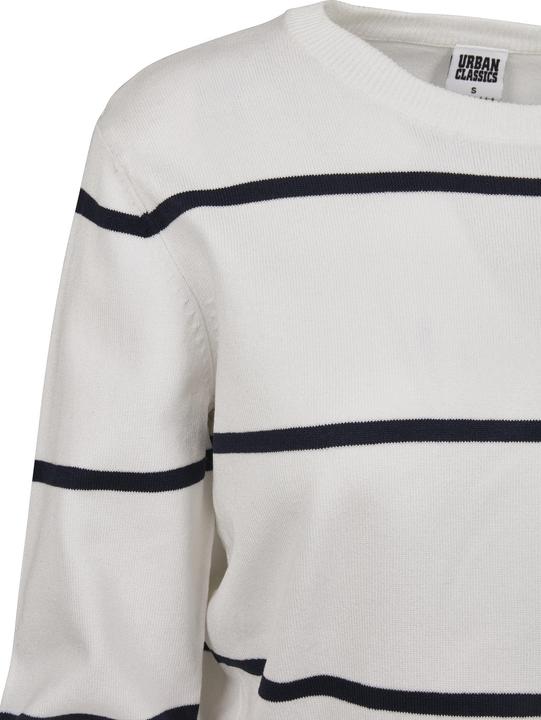 Produktbild Urban Classics Ladies Short Striped Sweater (XL)
