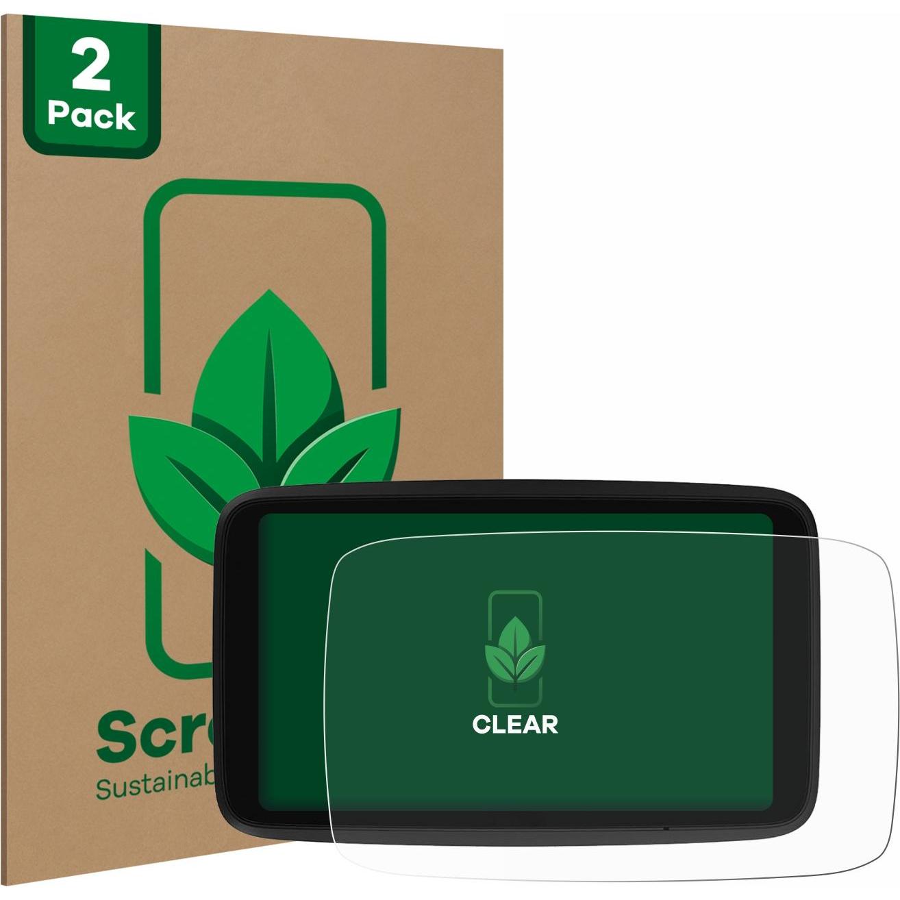 Thumbnail - ScreenLeaf, Fahrzeug Navigation Zubehör, Schutzfolie nachhaltiger Displayschutz Display Schutz Folie Klar Transparent