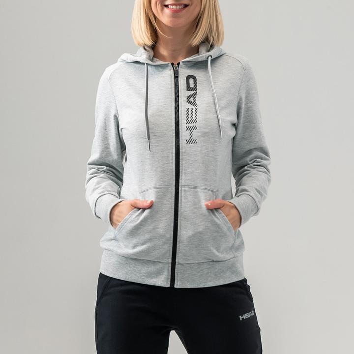 Immagine prodotto Head Felpa con cappuccio Club Greta FZ W grigio (3XL)