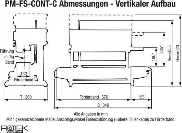 Image du produit Rotek - ENDLOS Folienschweissgerät, PM-FS-CONT-C