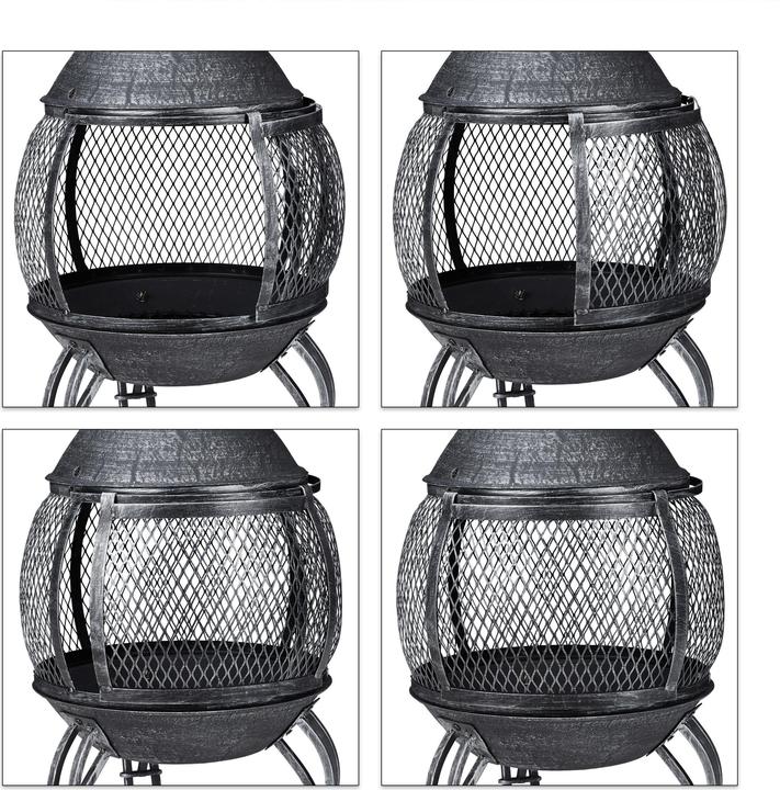 Produktbild Relaxdays Aztekenofen