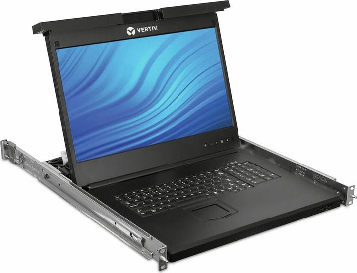 Actual product image Vertiv Avocent LCD 8P KVM 8 CABLES USB KB-US INTL