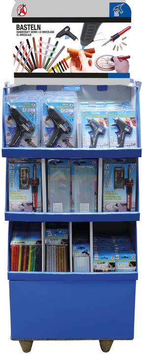 Immagine prodotto BGS Espositore 1/4 pallet per hobby 233 pz.