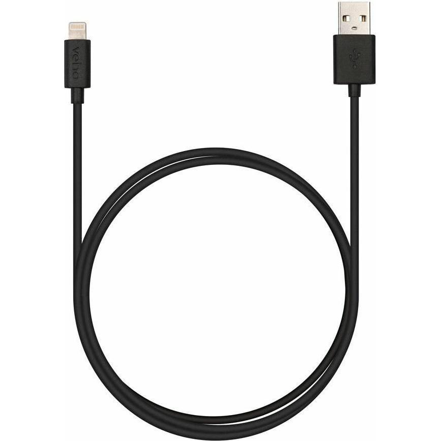 Thumbnail - veho Pebble 1m MFI Lightn. cable (1 m, USB 3.2 Gen 1), USB Kabel