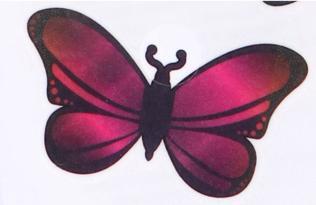 Image du produit Totum Tatouages métalliques - Papillons
