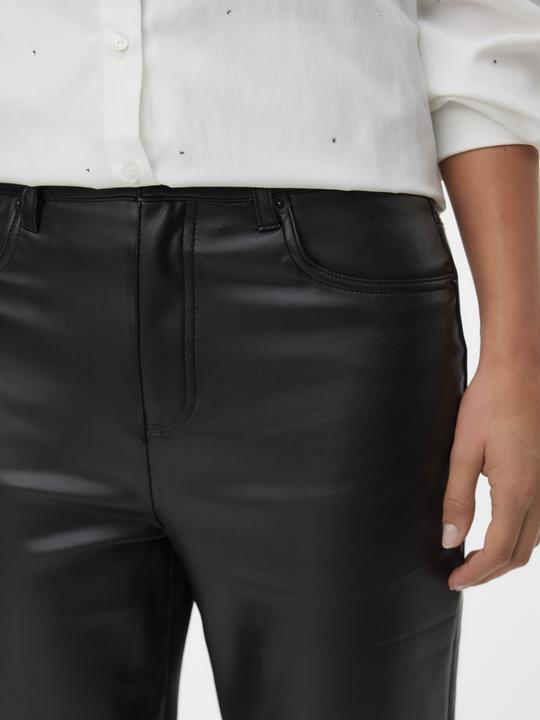 Produktbild Vero Moda VMTESSA Hohe Taille Hose Hose in Lederoptik (W30/L30)