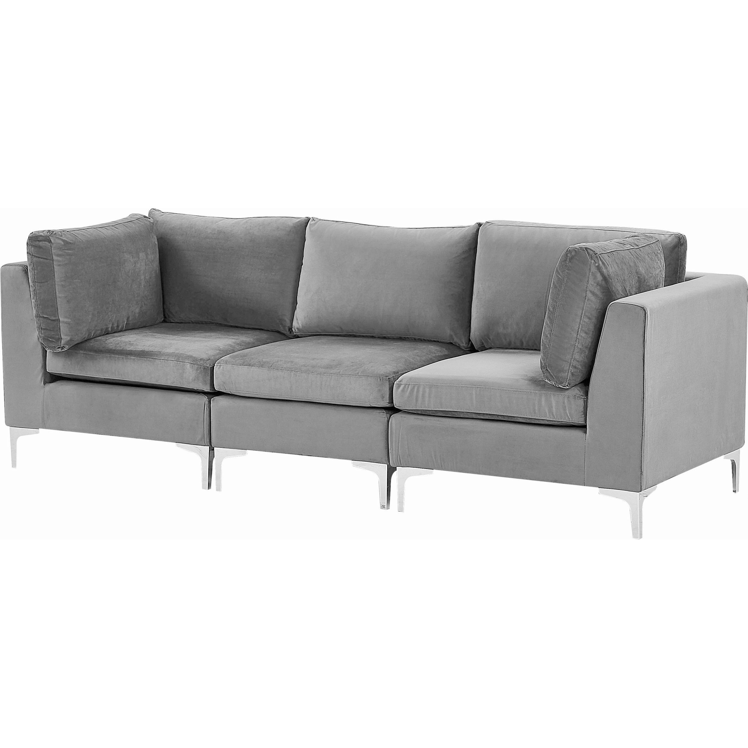 Beliani, Sofa, Evja (3-Sitzer)