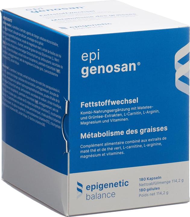 Actual product image Epigenosan LCarnitine Mate (180 Piece, Pills, 114.20 g)